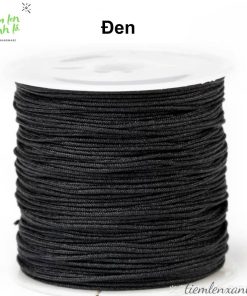 cuộn dây đan vòng 0.8mm màu đen