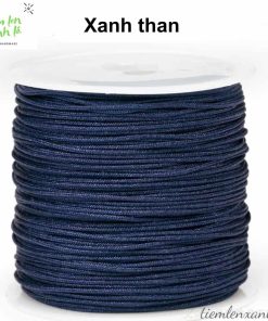 cuộn dây đan vòng 0.8mm màu xanh than