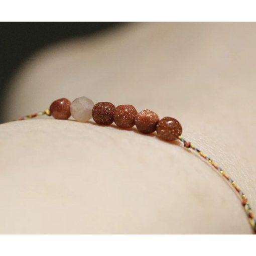 dây chỉ ngũ sắc 0.4mm làm vòng tay